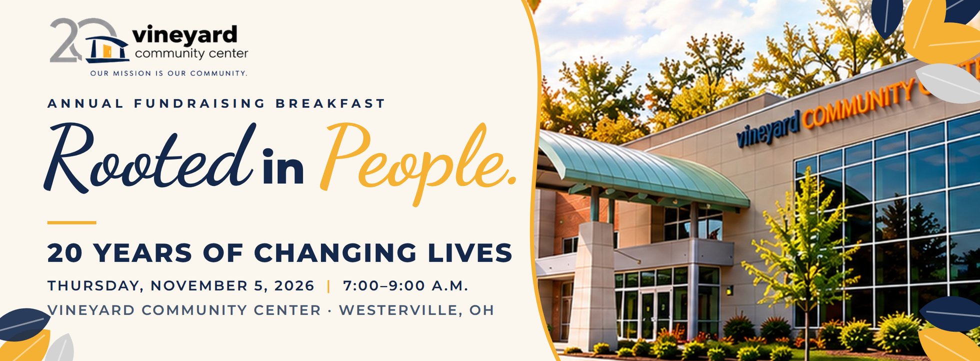 VCC: 20 Years of Changing Lives